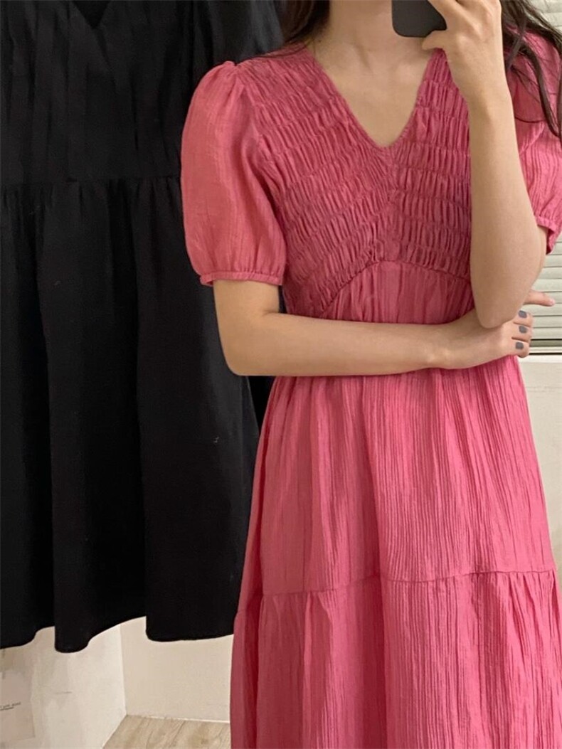 爆单王炸连衣裙推荐，女装连衣裙，唇蔻