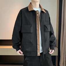 现货春季新款工装夹克男飞行员美式上衣外套A02513-P75，男装夹克，星座308B-2