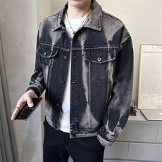 C317-59801-P155牛仔外套男2025春季新款重工艺时尚休闲夹克，男装夹克，电商C317