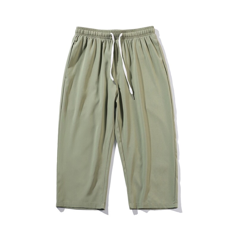 2024夏季新款港风蓝底大码冰丝休闲七分裤M-5XHK21286-特P15,男装牛仔裤,电商A022