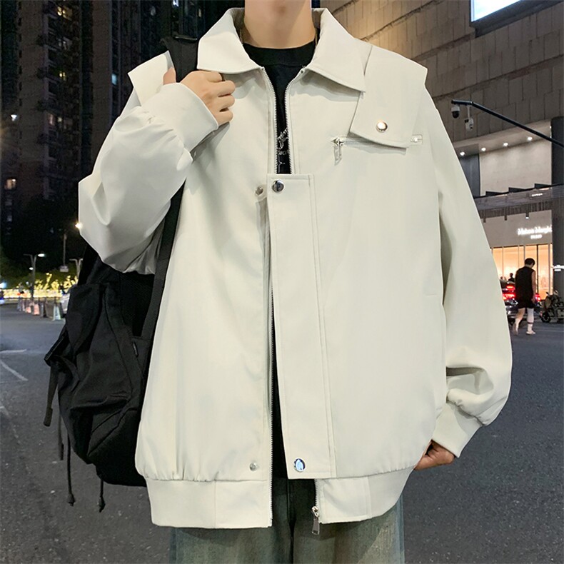 秋季男士立领美式休闲大码夹克外套J05-P55控108,男装夹克,星座209