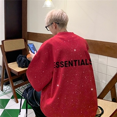 （抖音不可售）25夏季品质满天星亮片短袖英文印花MT906-P30控48，男装T恤，星座508（原C305）
