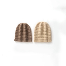 秋冬新款35%帽子女毛线针织百搭保暖包头帽，帽子，戎咖羊绒