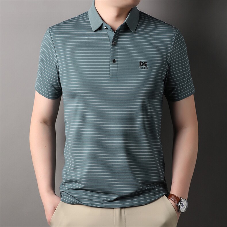 夏季中青年男士POLO商务休闲短袖打底T恤时尚潮流上衣HP2809-P65,男装T恤,星座1105-3