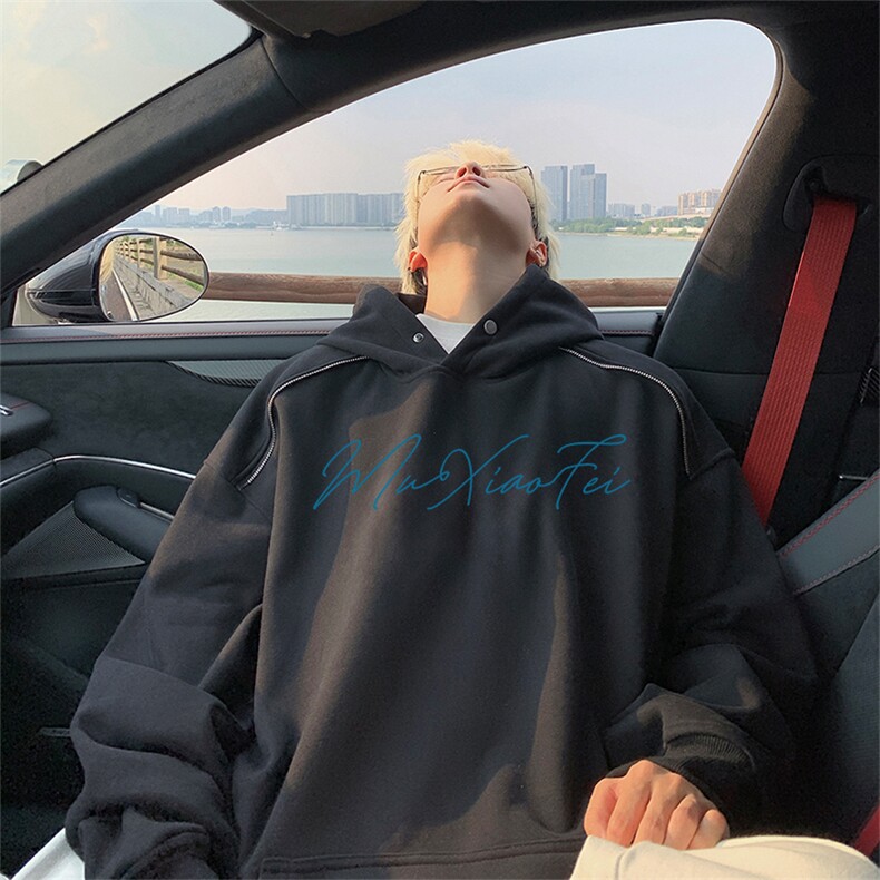 360克重磅图拉链华棉连帽卫衣【有货】C403A-WY25205LL-P65，男装卫衣，电商C403A