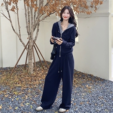 现货假两件卫衣套装P185-K288，女装套装/套裙，2C299