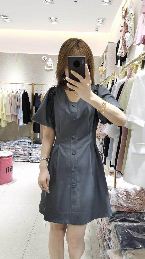 茶歇法式连衣裙，女装连衣裙，天姿秀色