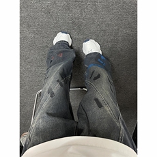 【有货】美式复古牛仔裤男宽松直筒阔腿裤子NZK96PP-特P55，男装牛仔裤，星座1007（原301D）