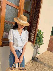 —郭郭家GG— 【夏款现货】法式条纹衬衣，女装，郭郭家