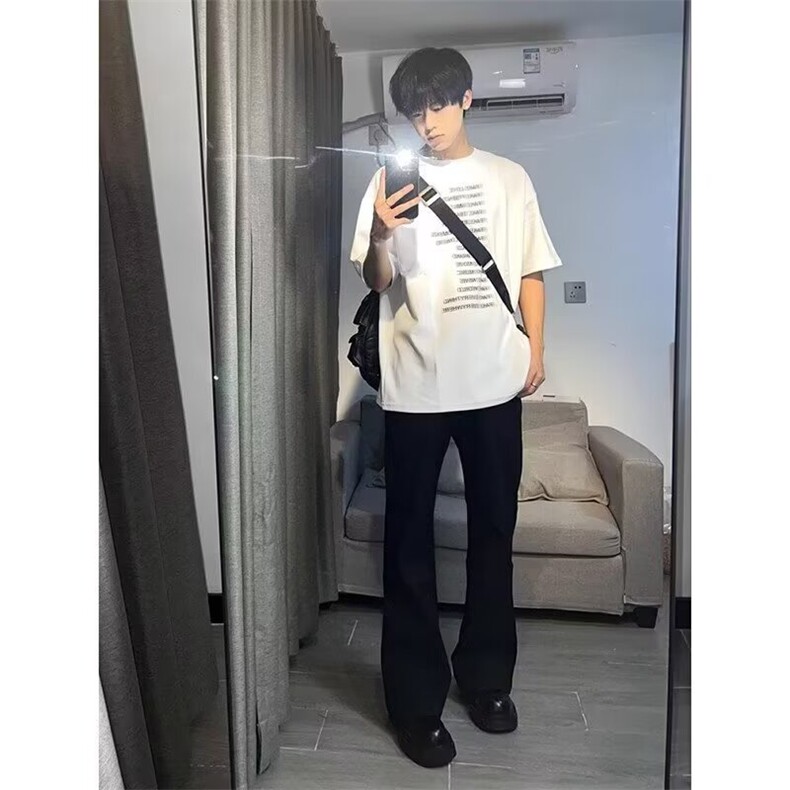 1506-1/XXK0031/P38秋季大码新款西裤高级感休闲裤子垂感西装裤,男装西服套装,星座1506-1