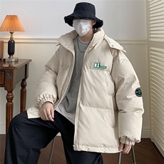 冬季港风韩版宽松加棉加厚连帽冲锋衣棉衣棉服MY6213P115控158，男装夹克，电商A268A