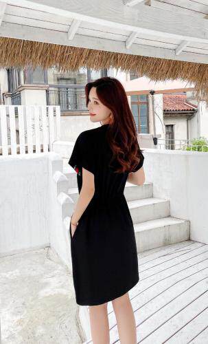 2120#休闲连衣裙，女装连衣裙，依欢·帝尚