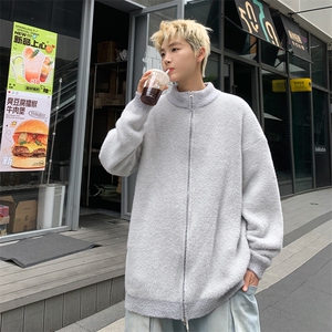 量大优  供视频  港风开衫毛衣针织衫男 XH14-特p55图片