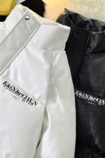 1港风鳄鱼纹手塞棉大码M-5XL夹克PU皮棉服外套男8507P120控158，男装夹克，星座226-2