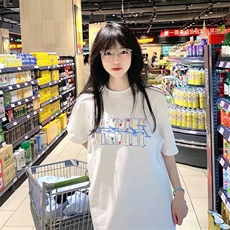 万针全刺绣工艺抖音得物高品质260克重磅纯棉双纱美式高街短袖T恤，男装T恤，电商A486-1