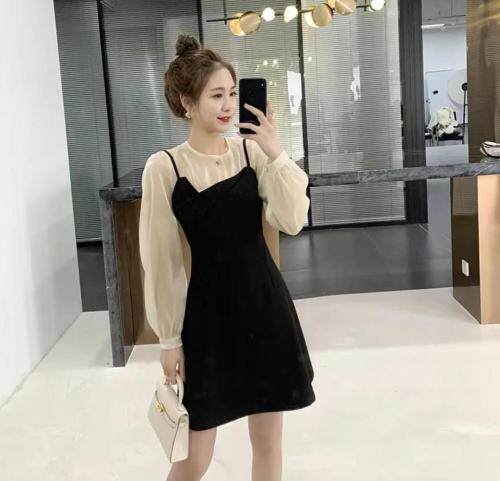 夏季新款，欧根纱上衣加吊带裙，，女装背心吊带，她西子