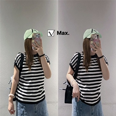 短袖t恤女款休闲时尚百搭洋气减龄显瘦上衣夏季，女装T恤，沐策羊绒