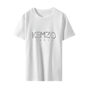潮牌T恤女纯棉KEN/春夏大字母经典款男款t恤抖音情侣装短袖宽松ZO图片