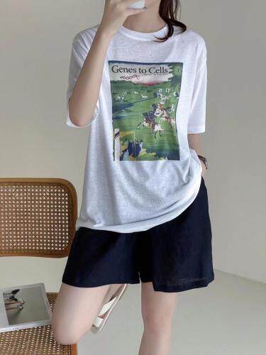 T恤也精彩哦！面料超舒服??，女装T恤，左维