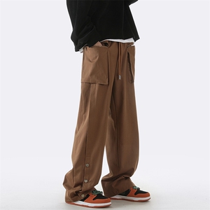 B266-C11-P55 23春季新款大口袋美式高街hiphop休闲裤图片