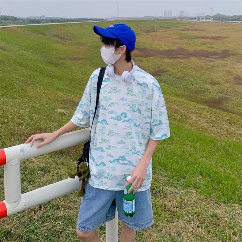 男圆领T恤宽松短袖T612P25,男装T恤,星座1116-2