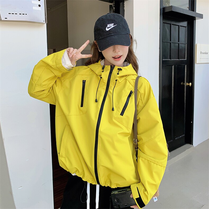 现货2025新款冲锋衣2518P145控218,女装短外套,2C201
