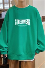 华夫格！2023秋季字母印花男士圆领卫衣百搭长袖HWY09P30，男装卫衣，电商B220