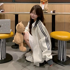 抖音得物高品质美式高街重磅结构设计拼接织带立领卫衣外套CM42，男装卫衣，电商A486
