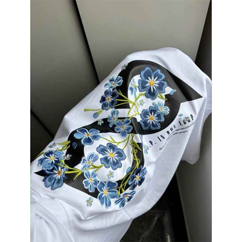原版刺绣纯棉短袖ZX0304-P35,男装T恤,星座313A(原308A-2)