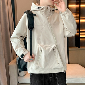 JK7004-P75 春秋季高品质日系工装休闲潮牌百搭夹克男图片