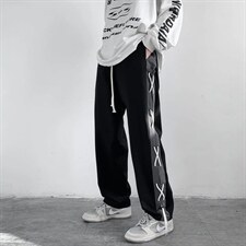 男春秋季双边抽绳G003P35,男装休闲裤,星座1116-2