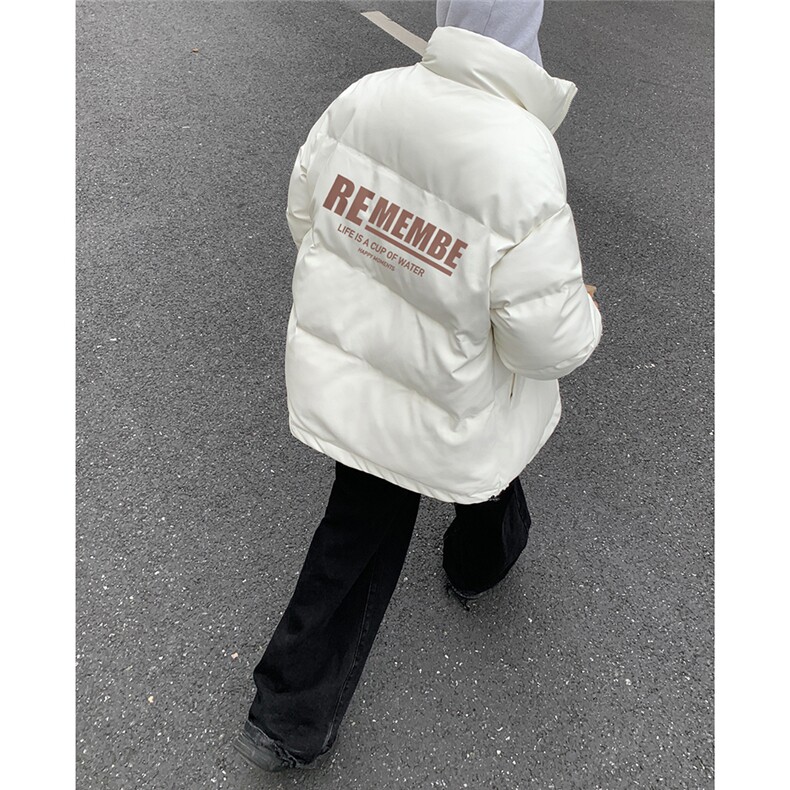 特批街景时尚百搭休闲字母印花PU皮棉衣A247-MY84518特批95控158,男装棉衣,电商A247