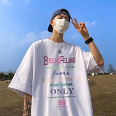数据超好220克重磅美式潮牌短袖t恤T1228-P28直播有280克品质P38，男装T恤，电商A486