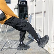 男款新款港风潮流收脚裤子714-3款，男装休闲裤，星座1404-3