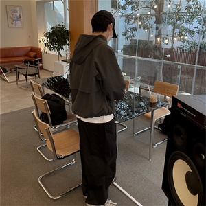 816B-JK101-P85 春季男连帽防风防水夹克外套韩版夹克休闲冲锋衣图片