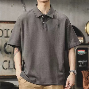 1506-1/TG15551/P29复古美式短袖夏季潮牌刺绣简约男士休闲潮TX恤图片
