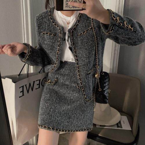 1200香奶奶套装，女装职业装，XTZ style