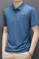 绣标POLO衫短袖中年夏季商务休闲经典纯色打底衫男士时尚翻领上衣，男装Polo衫，电商B212（原钱塘6029）