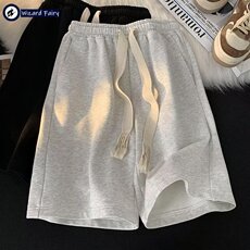1506A/GD010/P23夏季港风美式高街休闲裤五分裤宽松大码直通短裤，男装牛仔裤，星座1506A