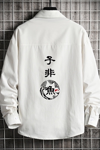 CS15070-P38 加绒款-P48 长袖衬衫男士大码宽松衬衣男寸衫 网格图片