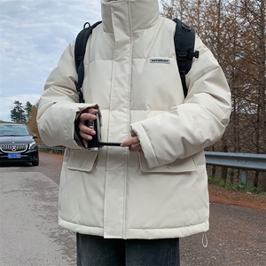 现货数据款高品质假两件PU皮棉衣美式高街外套XZ811A-MF120-P135,这两家店铺的日系穿搭贼能撩图片
