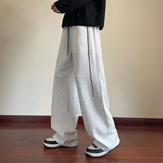 宽松大码阔腿休闲运动卫裤K1124P47，男装休闲裤，电商D325