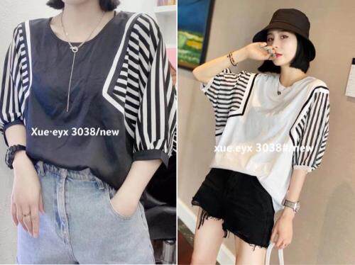拼接超小衫，女装，雪儿伊秀