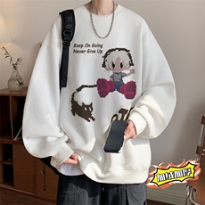 ！圆领卫衣男长袖T恤男WY160-P28加绒款（JR）-P33控价:49，男装卫衣，电商B367