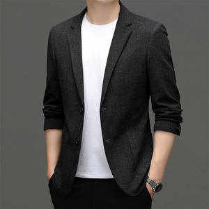 6616-1秋冬新款男士西服外套商务休闲男装通勤P143图片