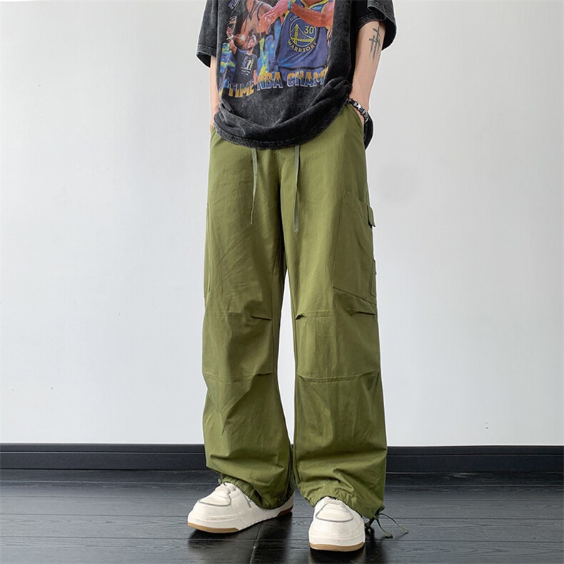 B221美式ins街头hiphop宽松工装休闲裤子LK23122-P65控88,男装休闲裤,电商B221