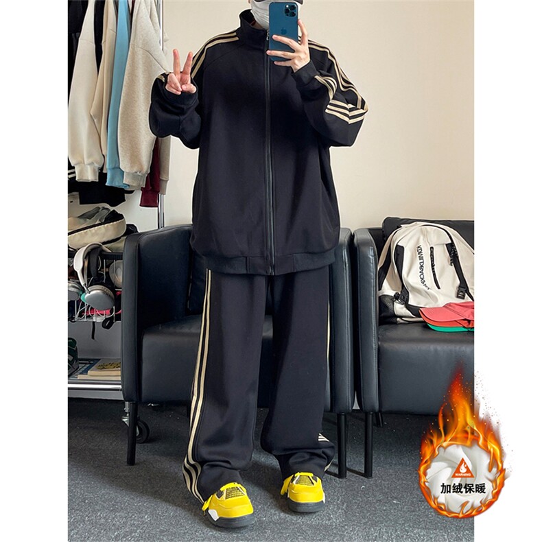 加绒加厚开衫卫衣运动套装WJ4632-特P58控108/KJ8565-特P45控88图片
