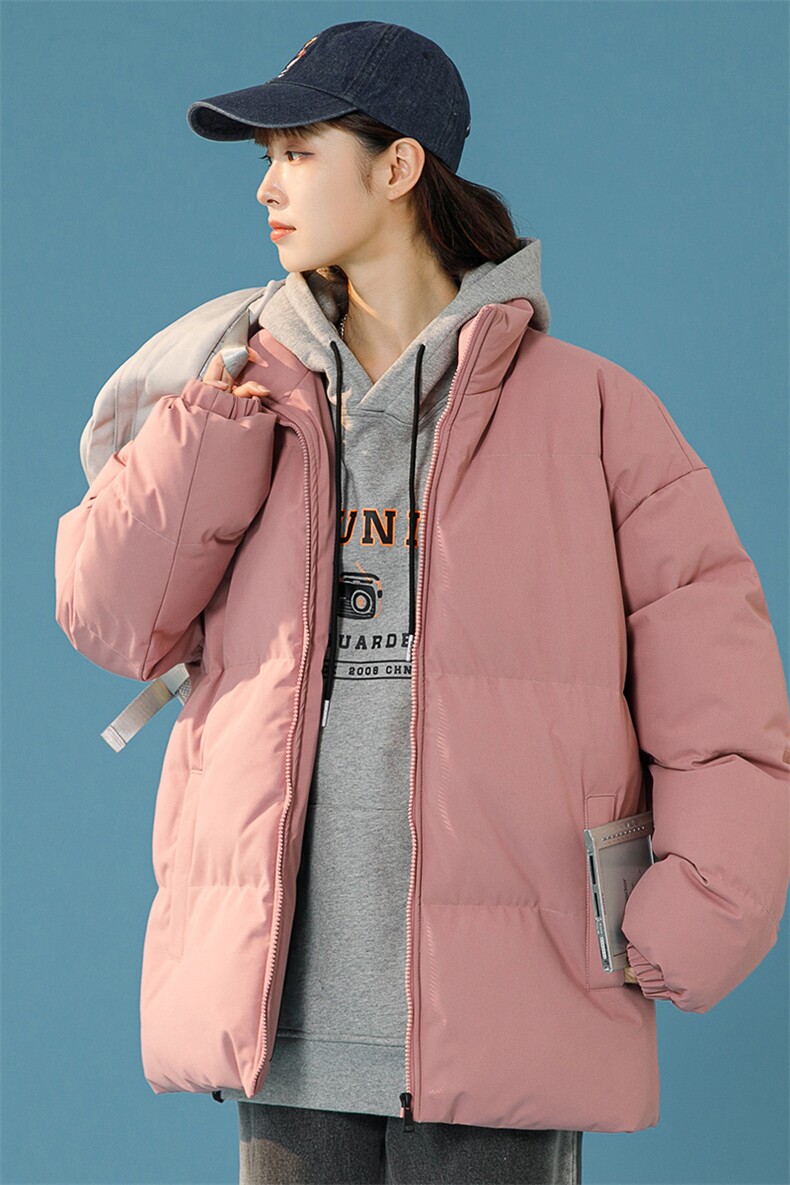 推荐2024冬季新款棉衣港风情侣棉服潮牌宽松上衣M6688,男装棉衣,星座815-2