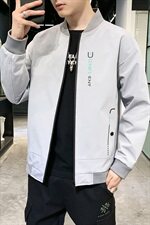 数据好高品质秋装青春版男装棒球领休闲夹克时尚男外套B303，男装夹克，星座301D(原星座1004-8）