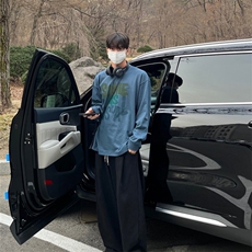 816B-CT1012-P60长袖t恤薄款宽松学生百搭ins纯色韩中性慵懒，男装T恤，星座816B